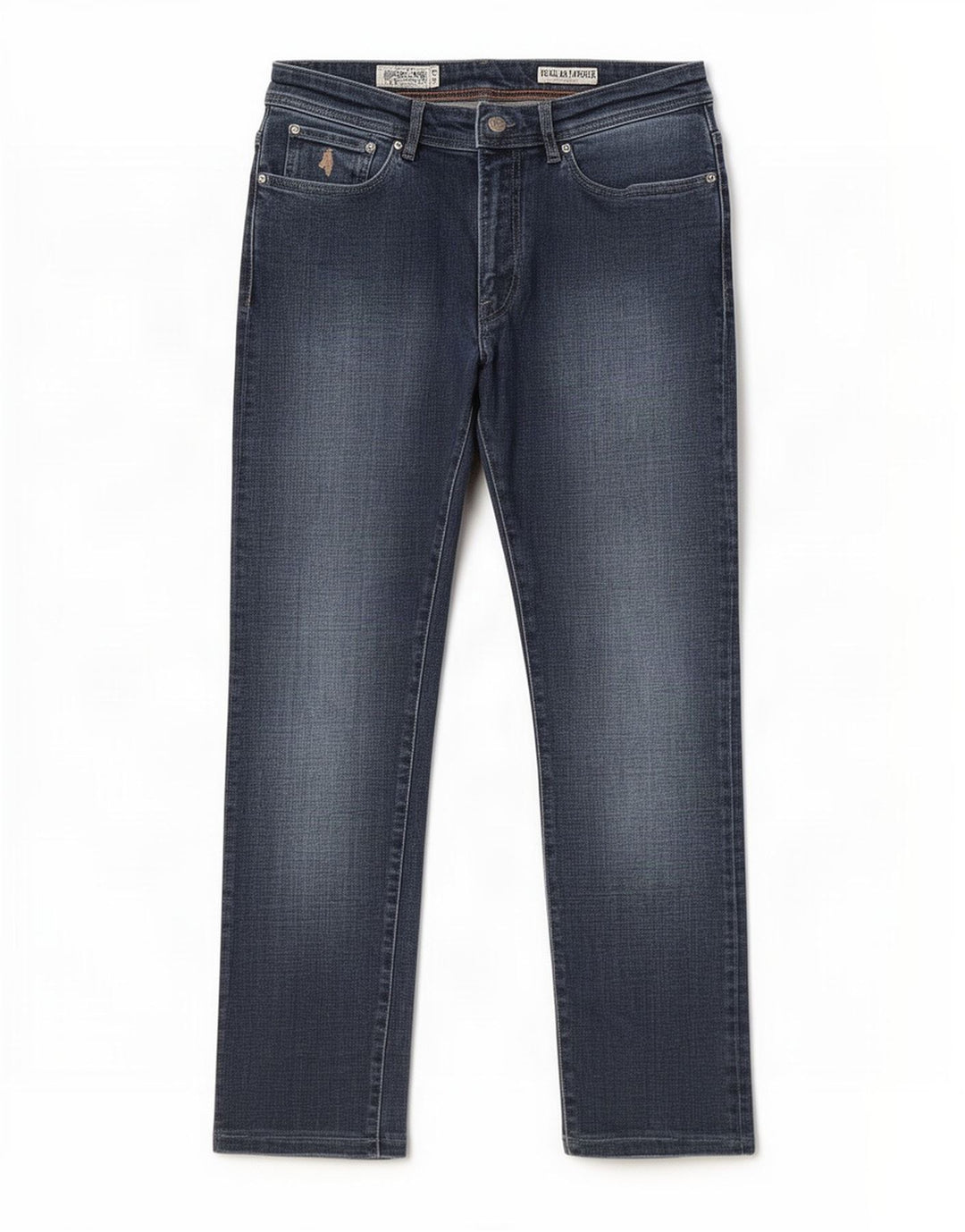 Marlboro Classics Mens Regular Tapered Jeans W32 L28 Navy Blue
