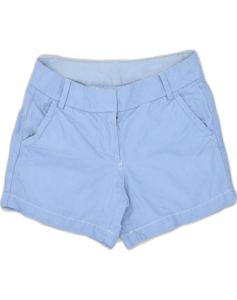 J. CREW Womens Chino Shorts US 2 XS W28 Blue Cotton | Vintage | Thrift | Second-Hand | Used Clothing | Messina Hembry 