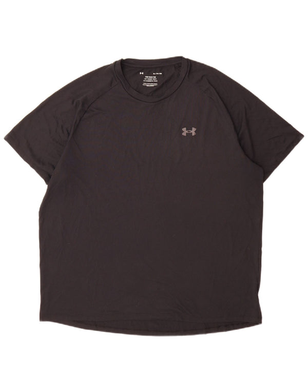 Under Armour Mens T-Shirt Top XL Black
