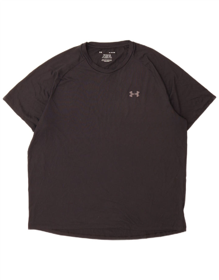 Under Armour Mens T-Shirt Top XL Black