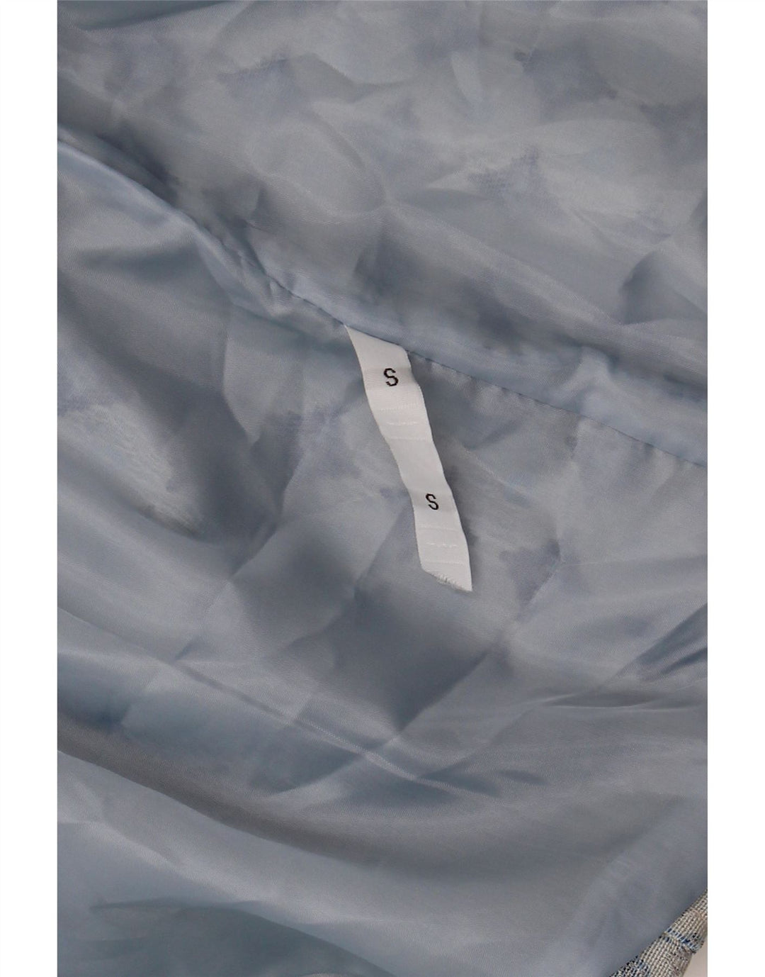 VINTAGE Womens 3/4 Sleeve Bolero Jacket UK 10 Small Blue Geometric