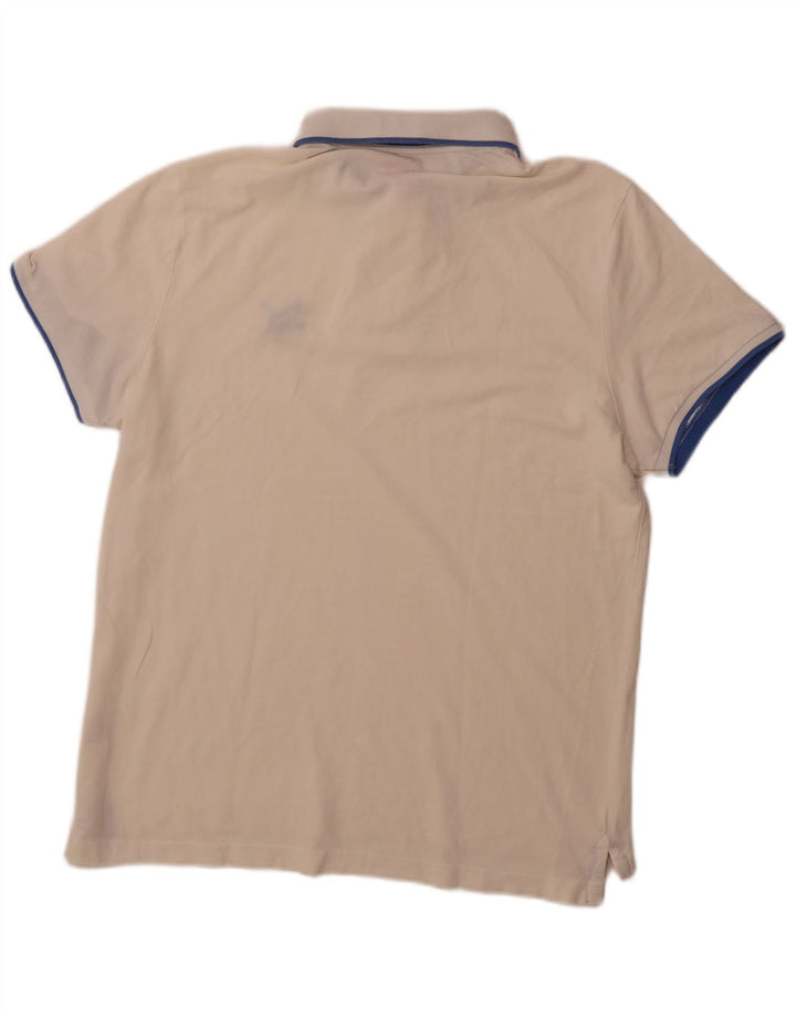 PUMA Mens Polo Shirt XL Off White