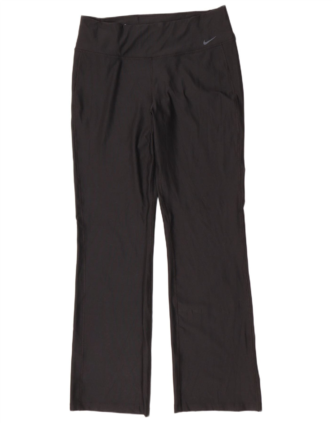 Nike Womens Dri Fit Leggings UK 14 Large Black Polyester