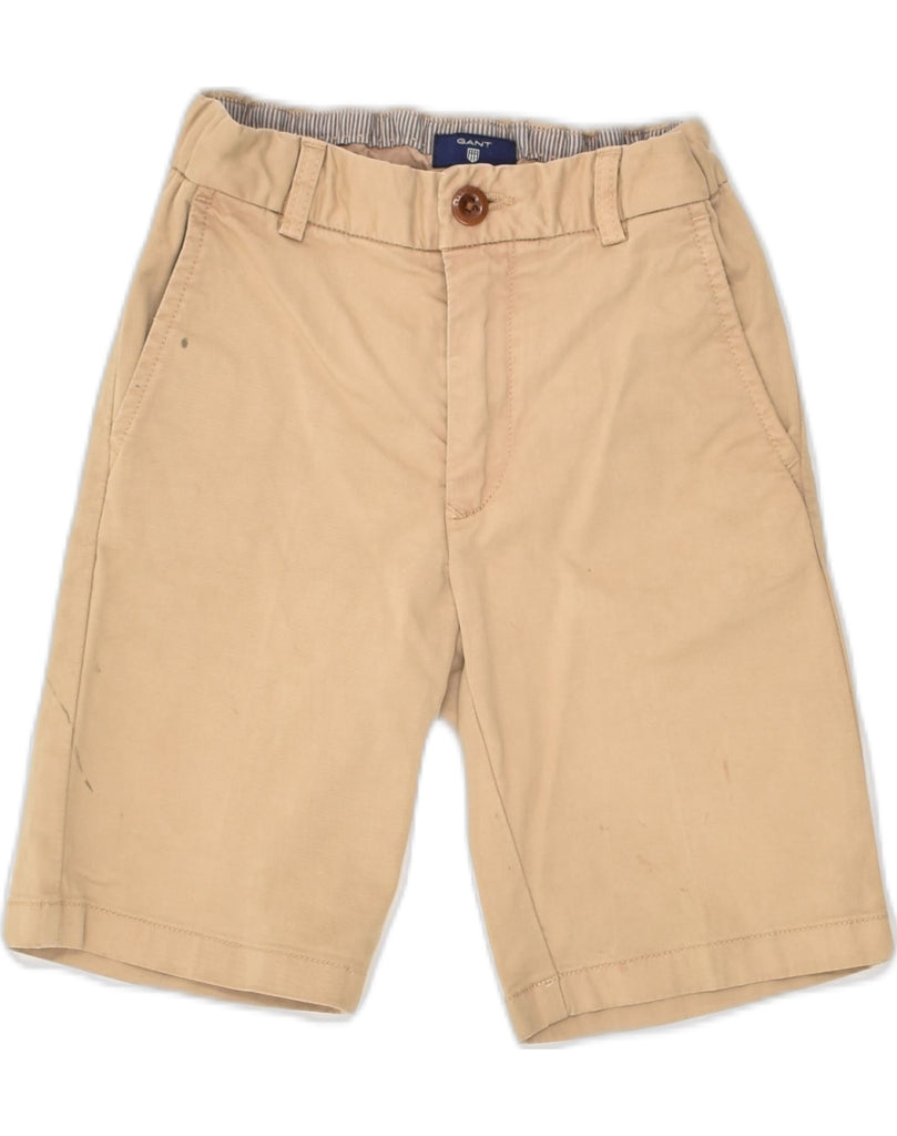 GANT Boys Chino Shorts 7-8 Years W25 Brown Cotton | Vintage Gant | Thrift | Second-Hand Gant | Used Clothing | Messina Hembry 