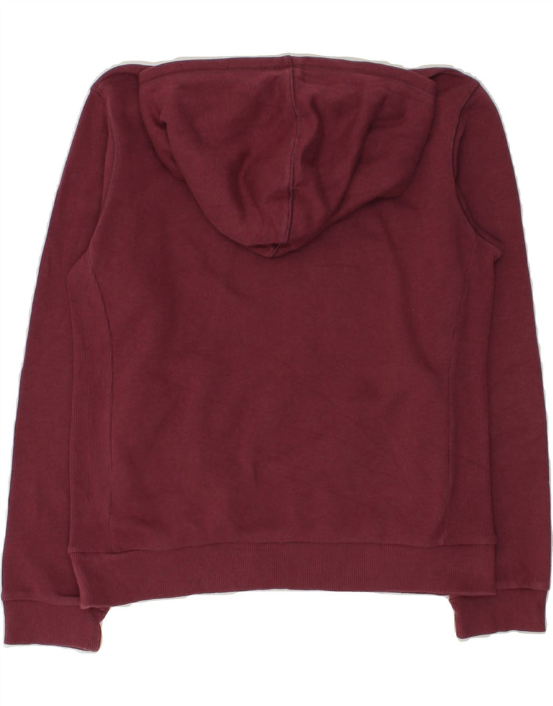 UNDER ARMOUR Boys Graphic Hoodie Jumper 14-15 Years Large Burgundy Cotton | Vintage Under Armour | Thrift | Second-Hand Under Armour | Used Clothing | Messina Hembry 
