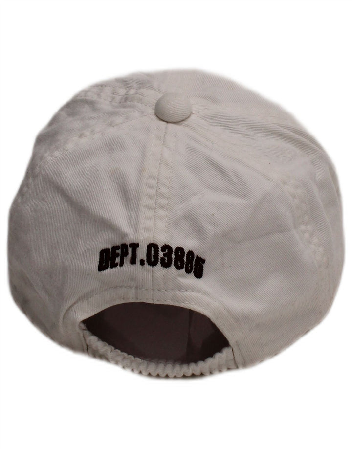 TIMBERLAND Boys Graphic Baseball Cap 2-3 Years White Classic