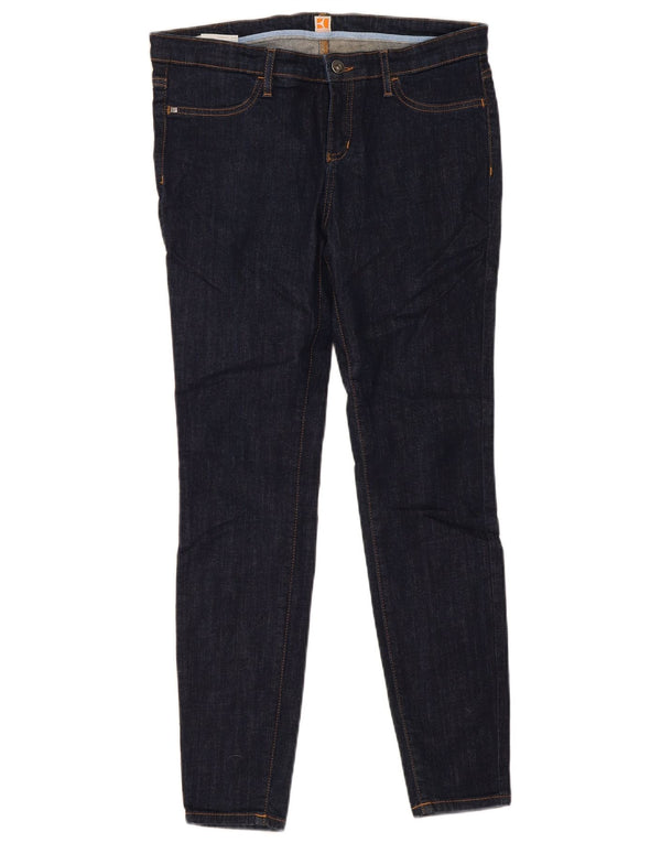 Hugo Boss Womens Skinny Jeans W30 L28 Navy Blue Cotton