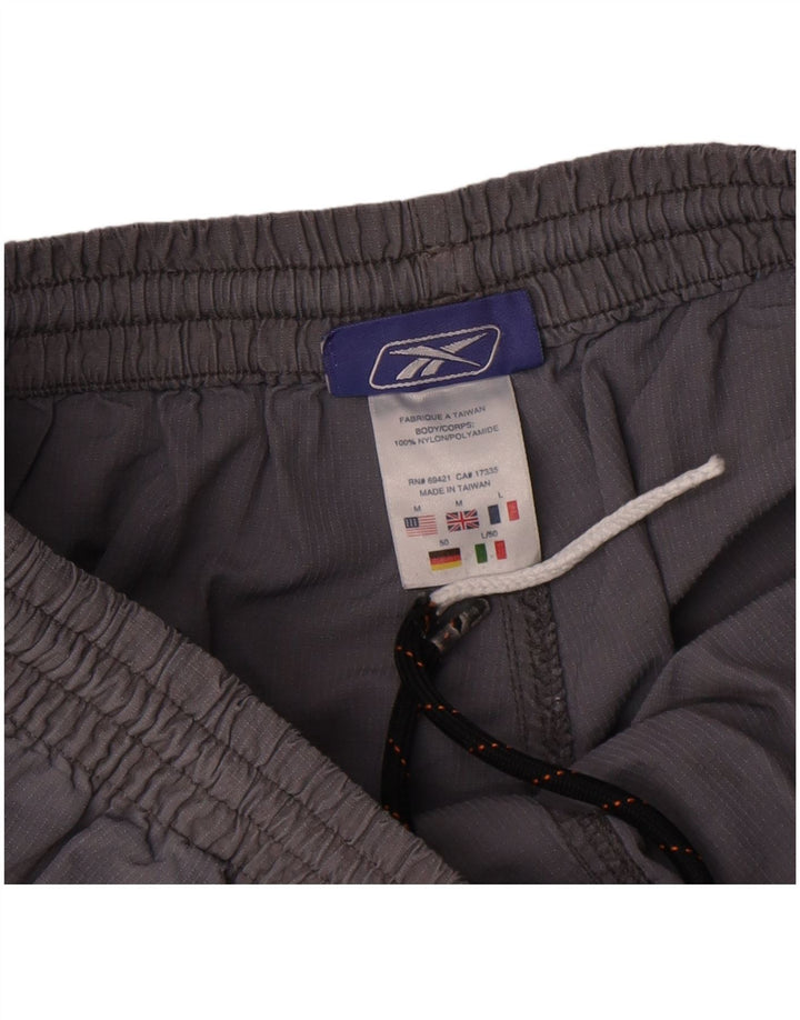 Reebok Mens Sport Shorts Medium Grey Nylon