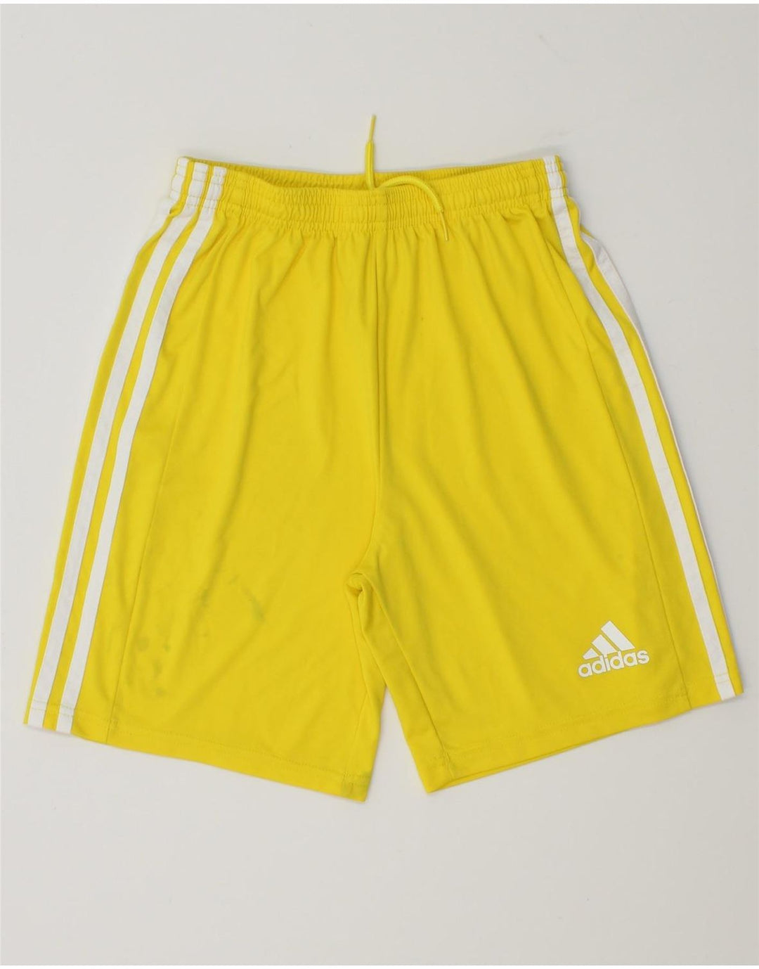 Adidas Boys Aeroready Sport Shorts 15-16 Years  Yellow Polyester