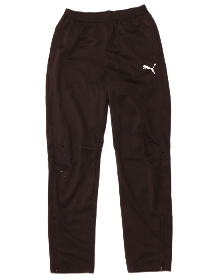 Puma Boys Tracksuit Trousers 11-12 Years  Black Polyester