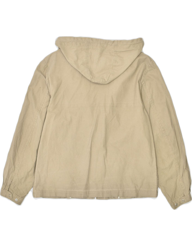 LEVI'S Girls Hooded Bomber Jacket 9-10 Years Beige Cotton | Vintage | Thrift | Second-Hand | Used Clothing | Messina Hembry 