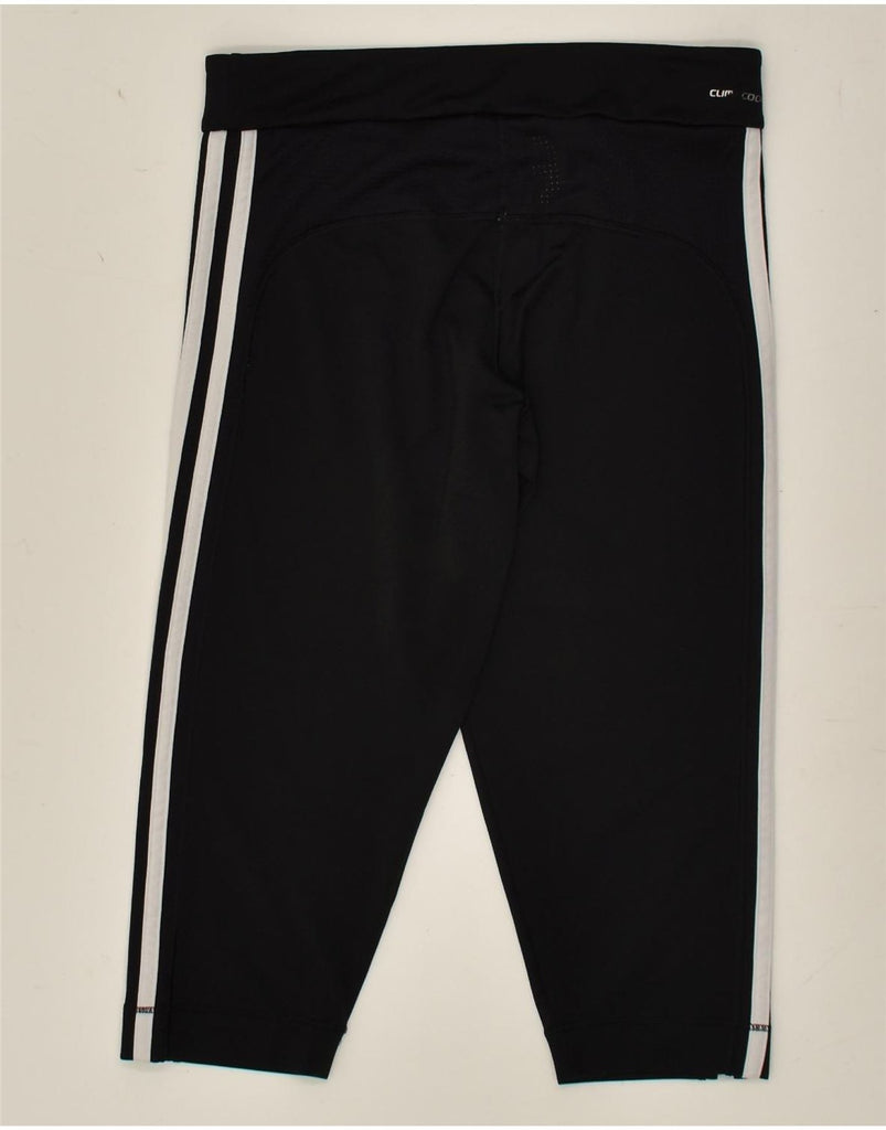 ADIDAS Boys Climacool Crop Leggings 7-8 Years Black | Vintage Adidas | Thrift | Second-Hand Adidas | Used Clothing | Messina Hembry 