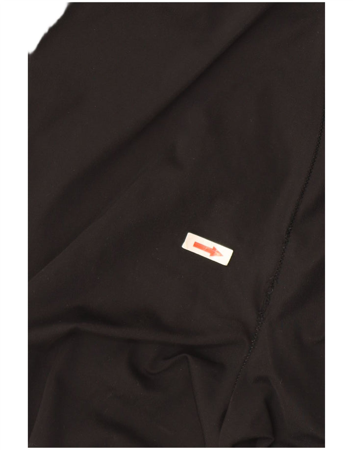 Adidas Womens Graphic Leggings UK 14 Large Black Polyester