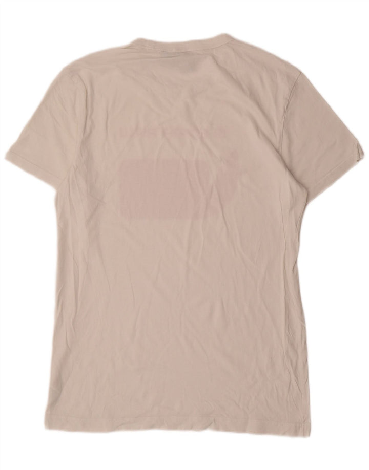 G-Star Mens Graphic T-Shirt Top Medium White Cotton