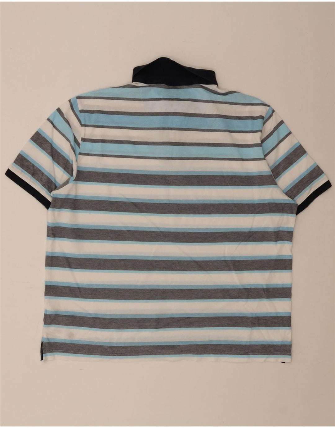 Marks & Spencer Mens Blue Harbour Polo Shirt 2XL Multicoloured Striped
