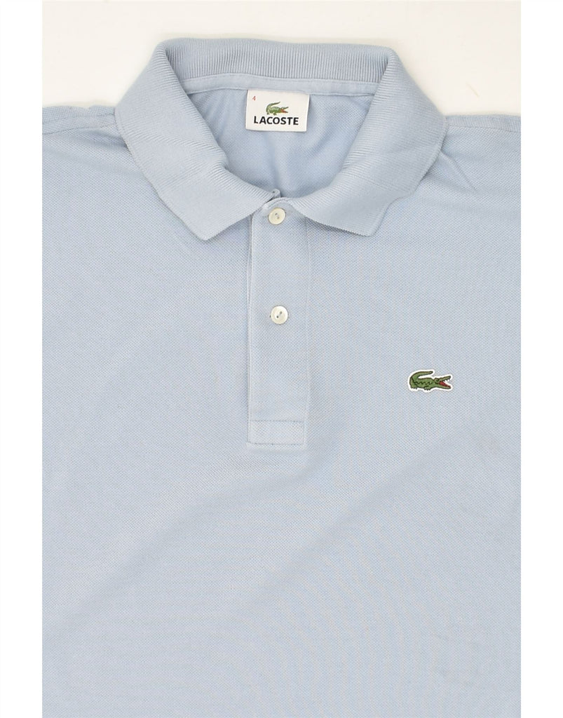 LACOSTE Mens Polo Shirt SIze 4 Medium Blue Cotton | Vintage Lacoste | Thrift | Second-Hand Lacoste | Used Clothing | Messina Hembry 