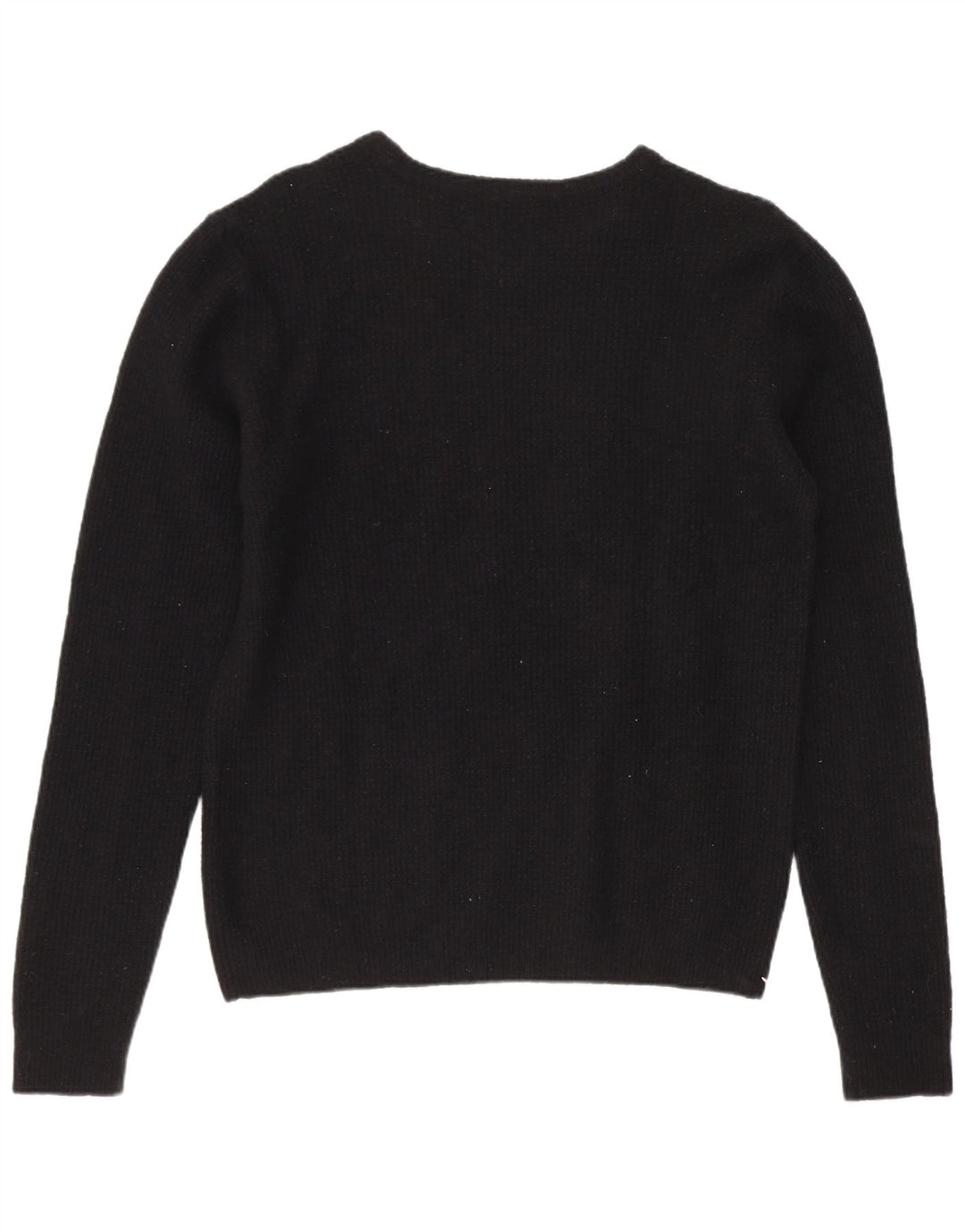 Gas Mens Crew Neck Jumper Sweater Medium Black