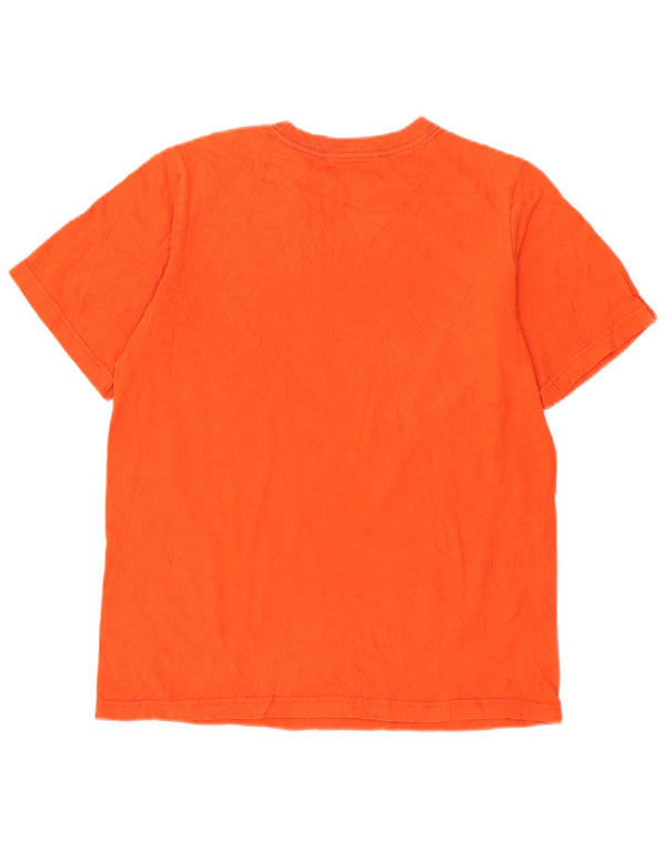 Nike Boys Graphic T-Shirt Top 13-14 Years XL Orange Cotton