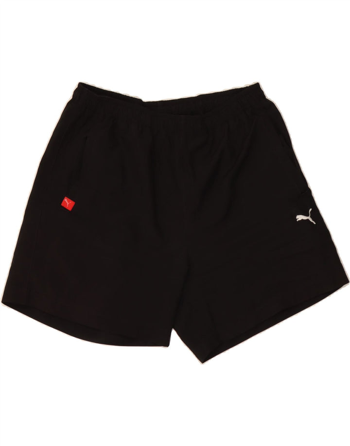 PUMA Mens Sport Shorts Large  Black Vintage Puma and Second-Hand Puma from Messina Hembry 