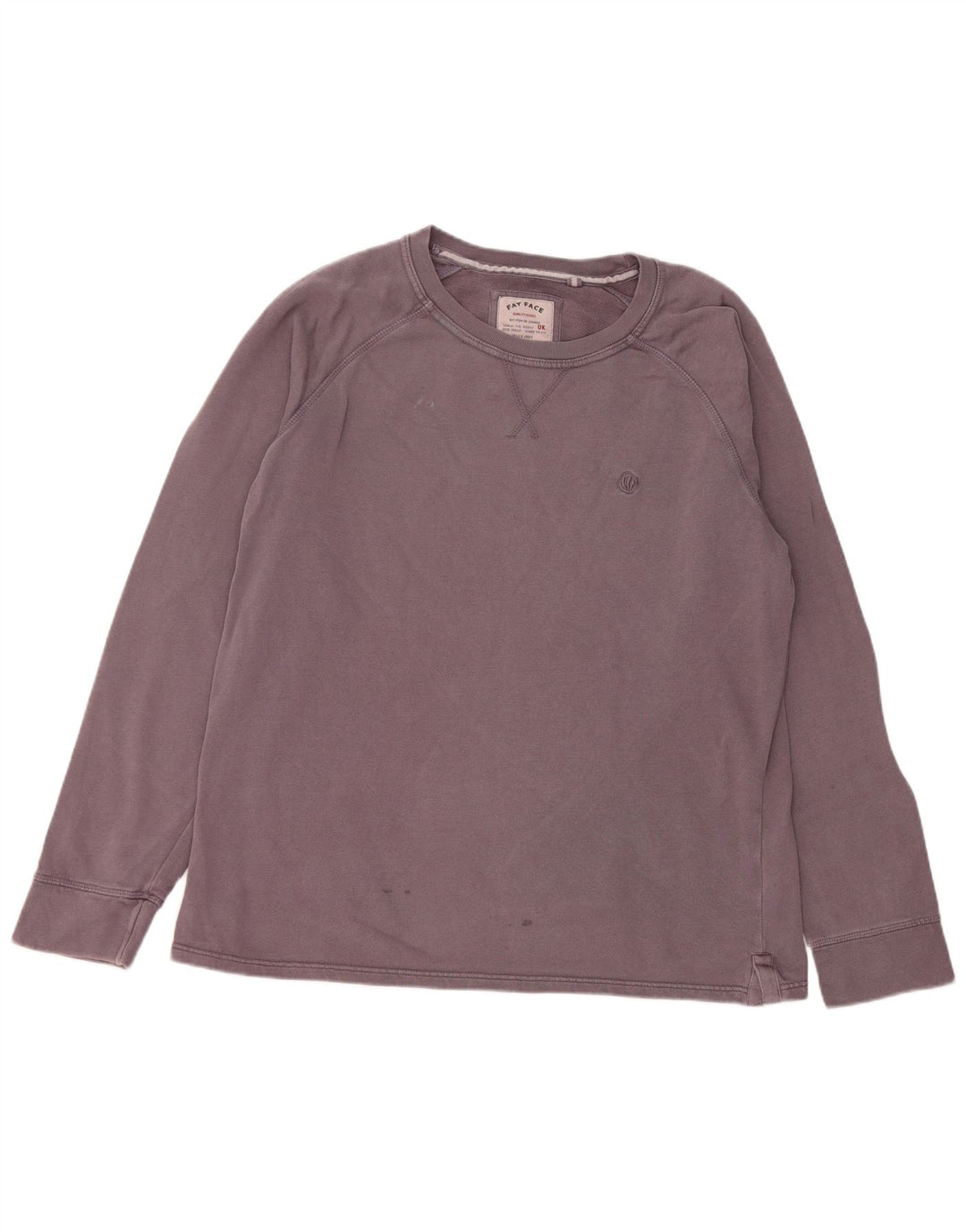 FAT FACE Mens Sweatshirt Jumper Medium Grey Cotton