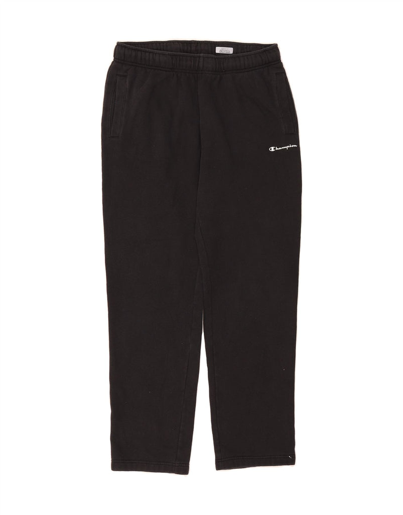 CHAMPION Mens Tracksuit Trousers Large  Black Vintage Champion and Second-Hand Champion from Messina Hembry 