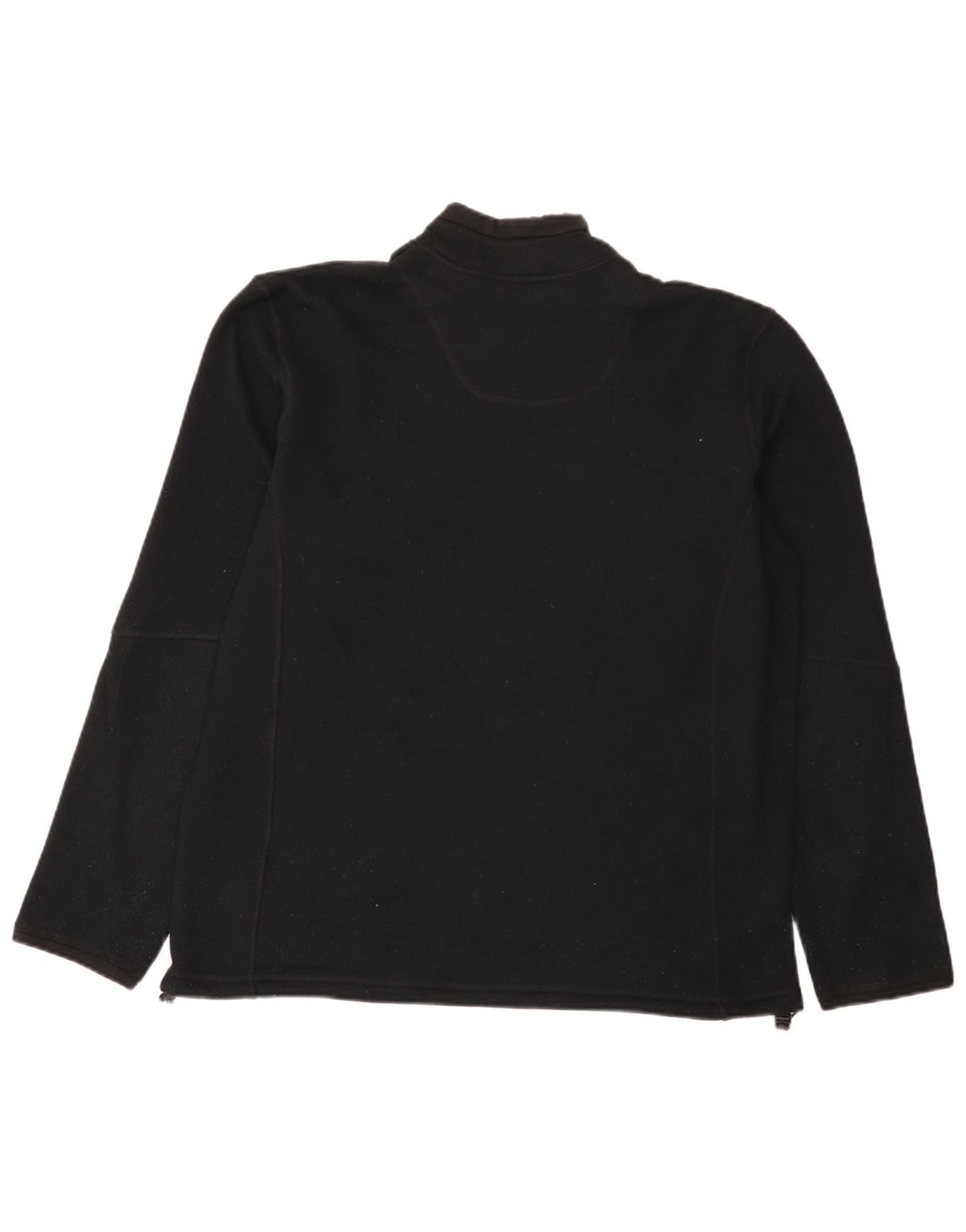 Marks & Spencer Mens Tracksuit Top Jacket Large Black Polyester