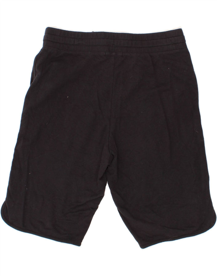 EDDIE BAUER Womens Sport Shorts UK 14 Medium Black Cotton Vintage Eddie Bauer and Second-Hand Eddie Bauer from Messina Hembry 