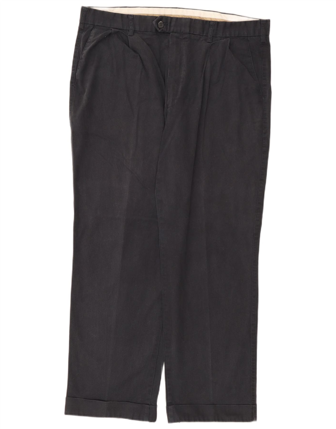 Marks & Spencer Mens St. Michael Pegged Suit Trousers W40 L31 Navy Blue