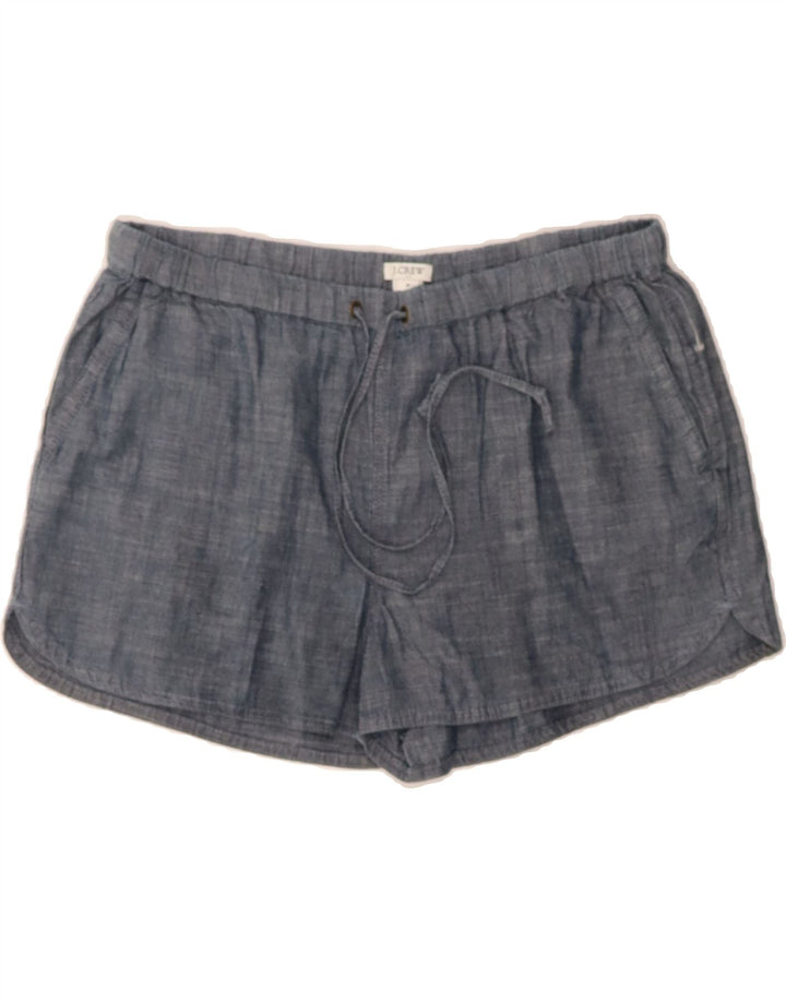 J. CREW Womens Hot Pants Medium W30 Navy Blue Cotton Vintage J. Crew and Second-Hand J. Crew from Messina Hembry 