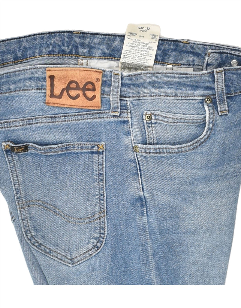 LEE Womens Malone Slim Jeans W32 L32 Blue Cotton | Vintage Lee | Thrift | Second-Hand Lee | Used Clothing | Messina Hembry 