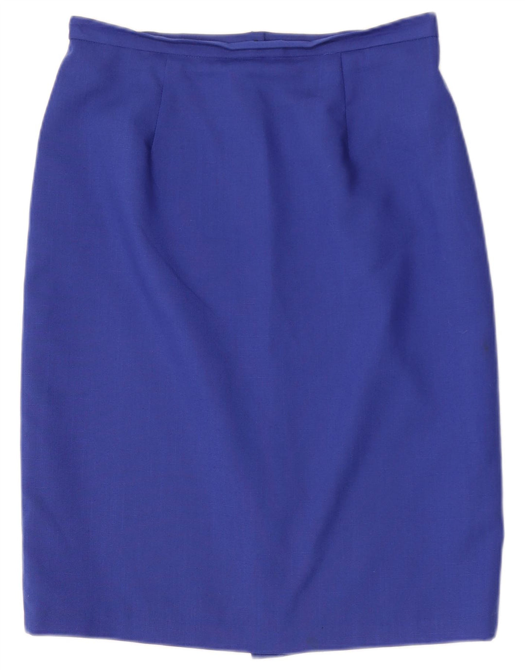 Berkertex  Womens 4 Button 2 Piece Skirt Set UK 14 Large Blue Polyester