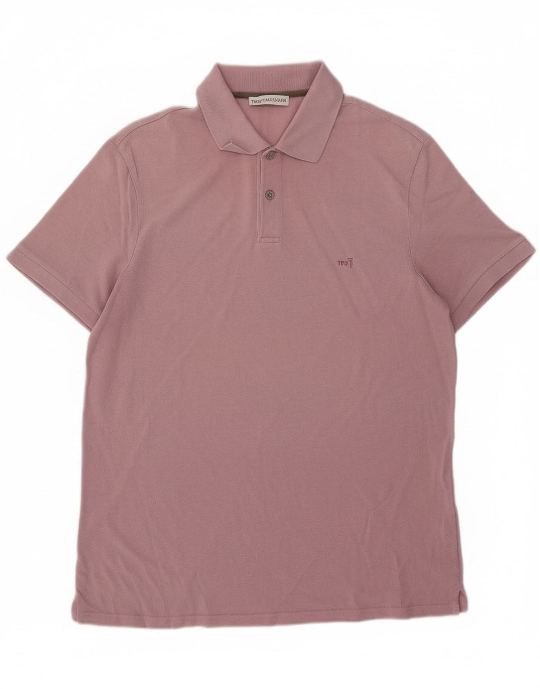 Trussardi Mens Polo Shirt 2XL Pink Cotton