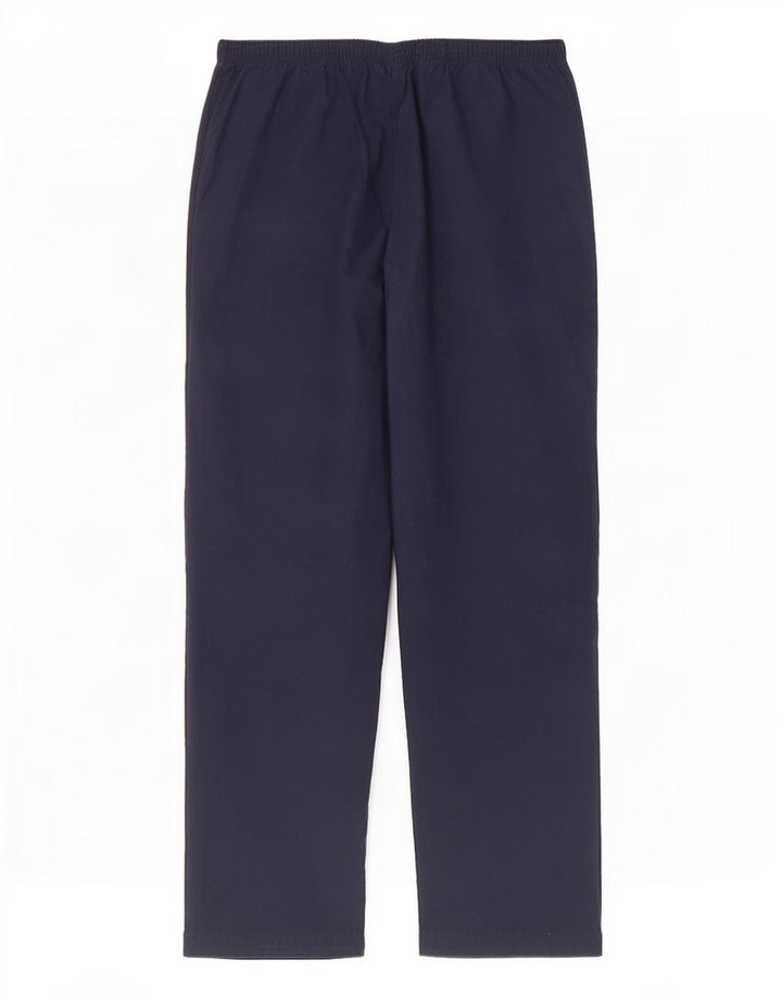 Nike Womens Tracksuit Trousers UK 14/16 Large Navy Blue Polyester