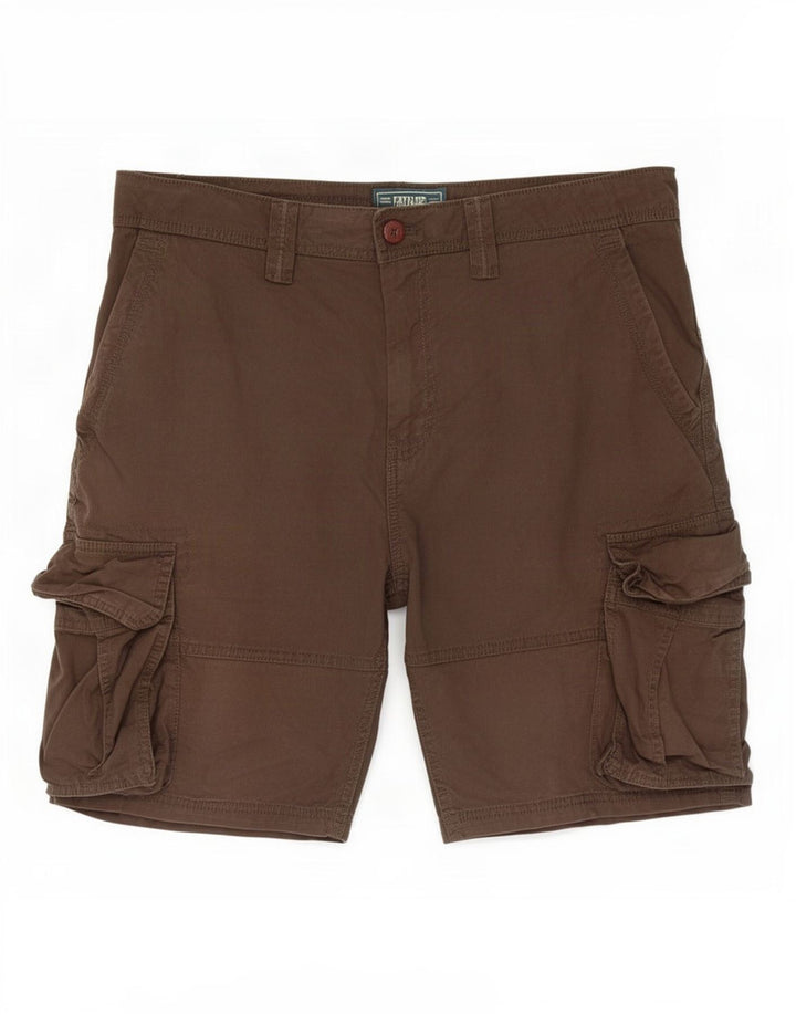 Fat Face Mens Cargo Shorts XL W40 Brown Cotton