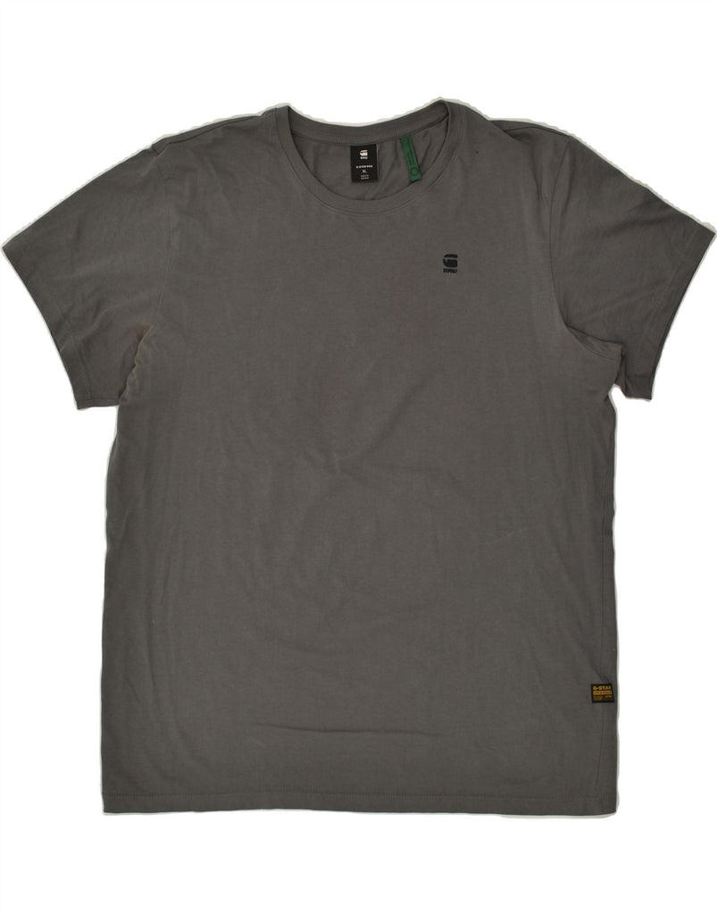 G-STAR Mens T-Shirt Top XL Grey Cotton Vintage G-Star and Second-Hand G-Star from Messina Hembry 