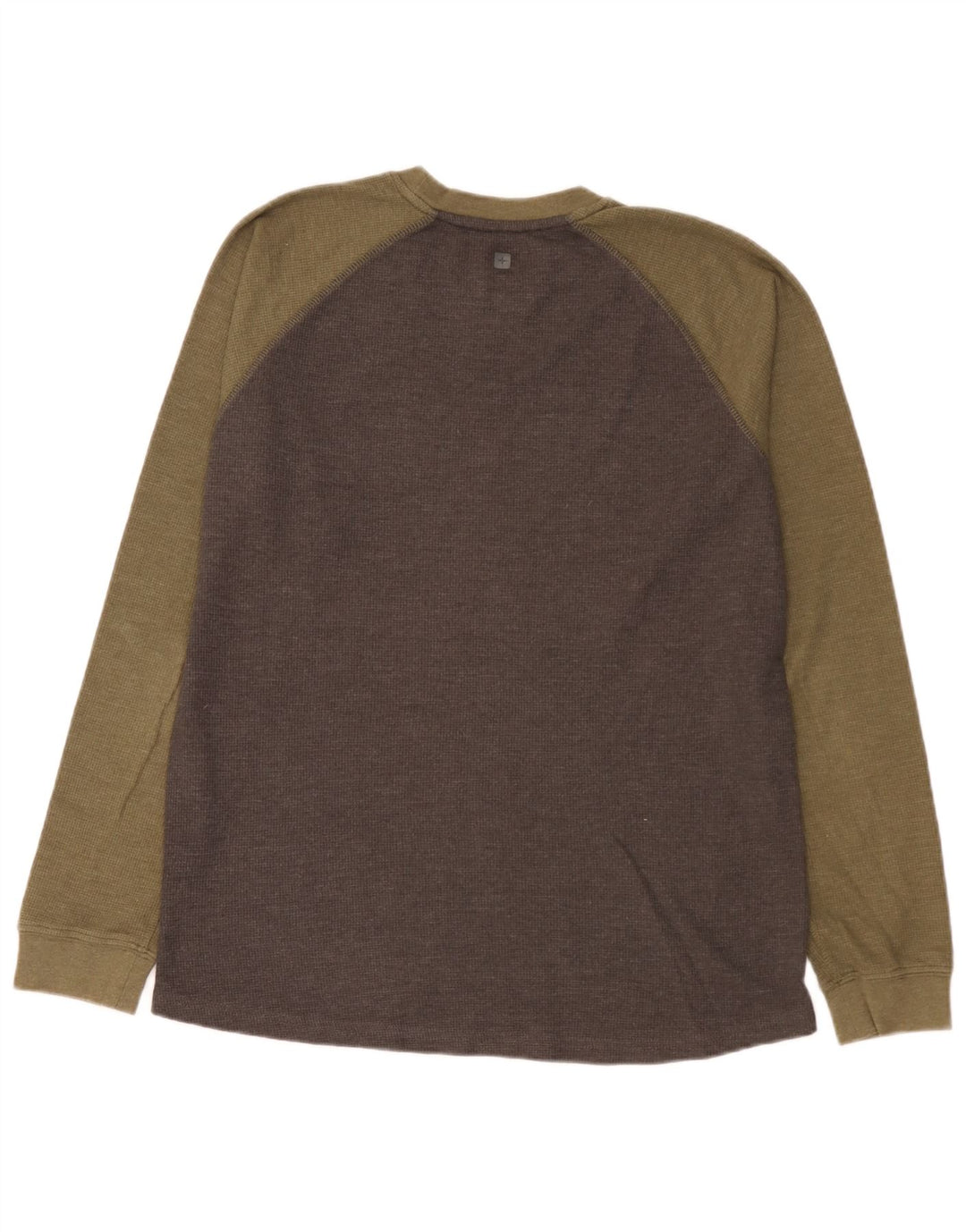 Mountain Warehouse Mens IsoCool Top Long Sleeve Large Grey Colourblock