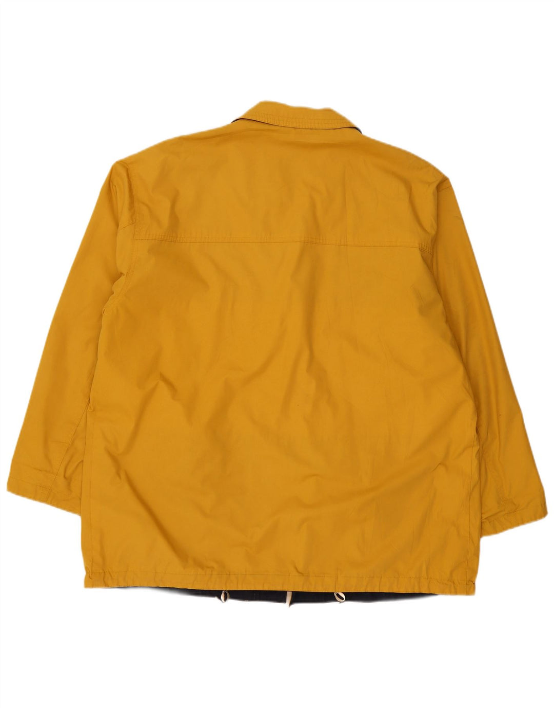 Vintage Mens Utility Jacket IT 56 3XL Yellow Polyester