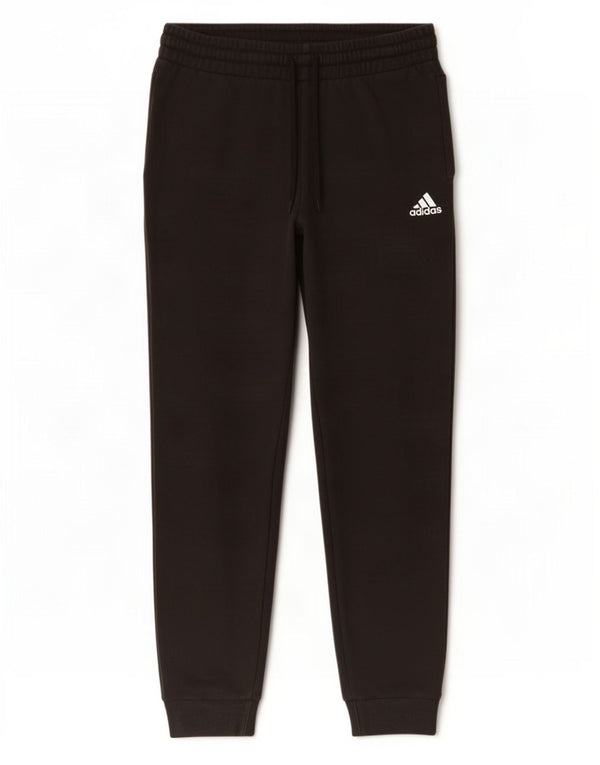 Adidas Womens Graphic Tracksuit Trousers Joggers UK 8/10 Small Black Cotton