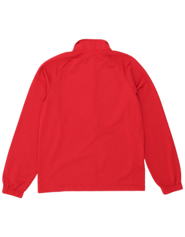Nike Mens Tracksuit Top Jacket Medium Red Polyester