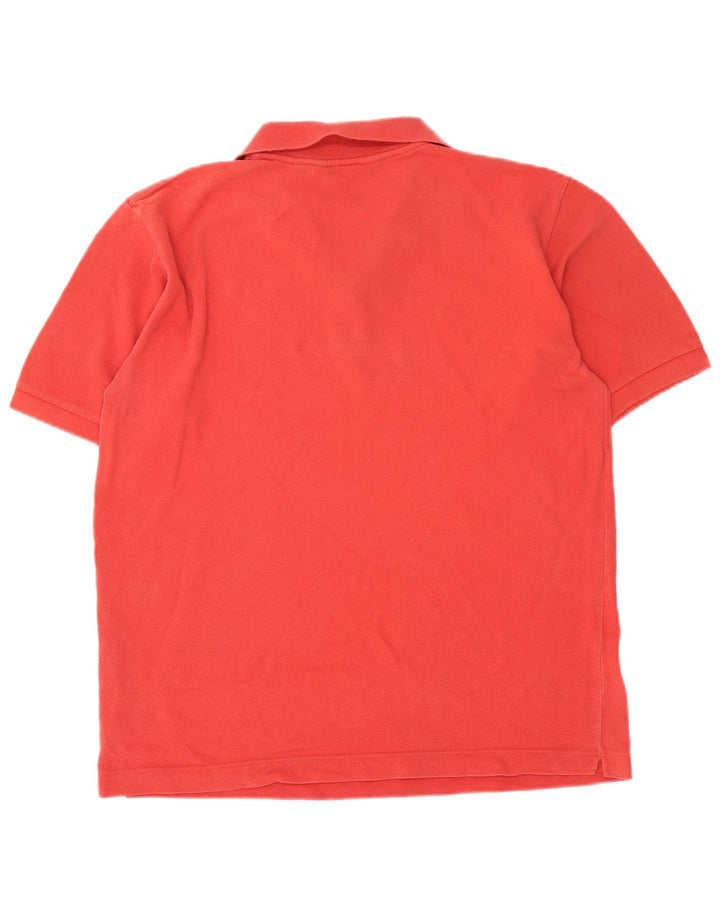 Kappa Mens Polo Shirt Medium Red Cotton