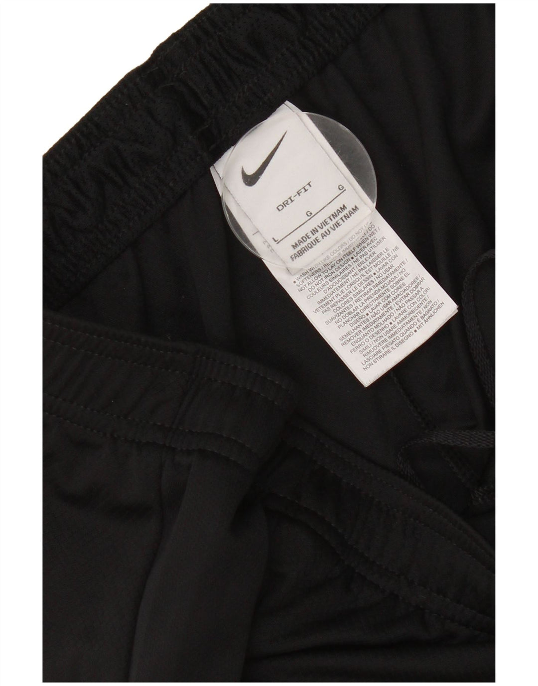 Nike Mens Dri Fit Sport Shorts Large Black Colourblock Polyester