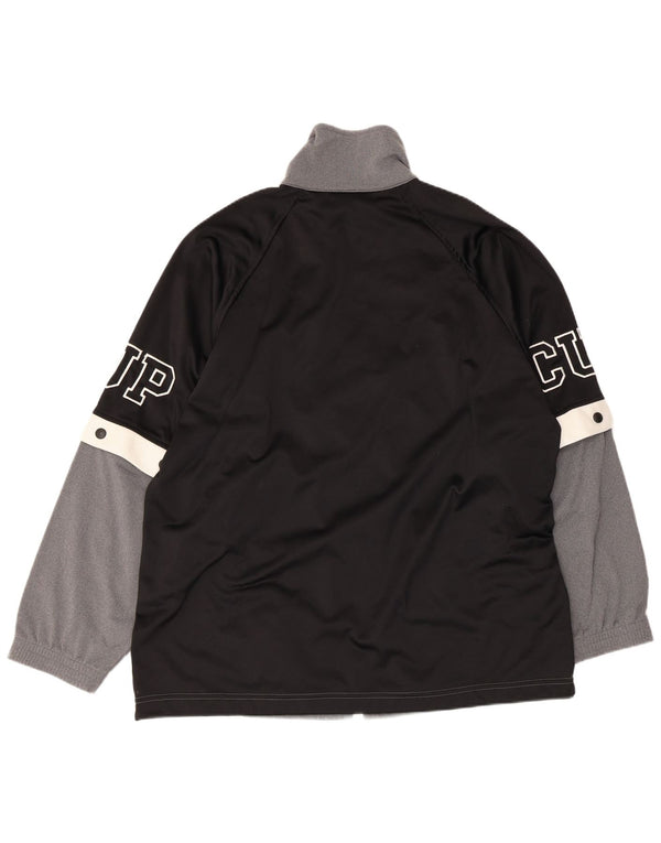 CAMPAGNOLO Mens Loose Fit Tracksuit Top Jacket IT 50 Medium Grey