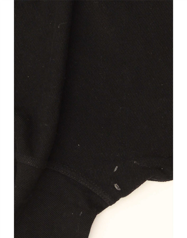 Fred Perry Mens Polo Shirt Medium Black Cotton