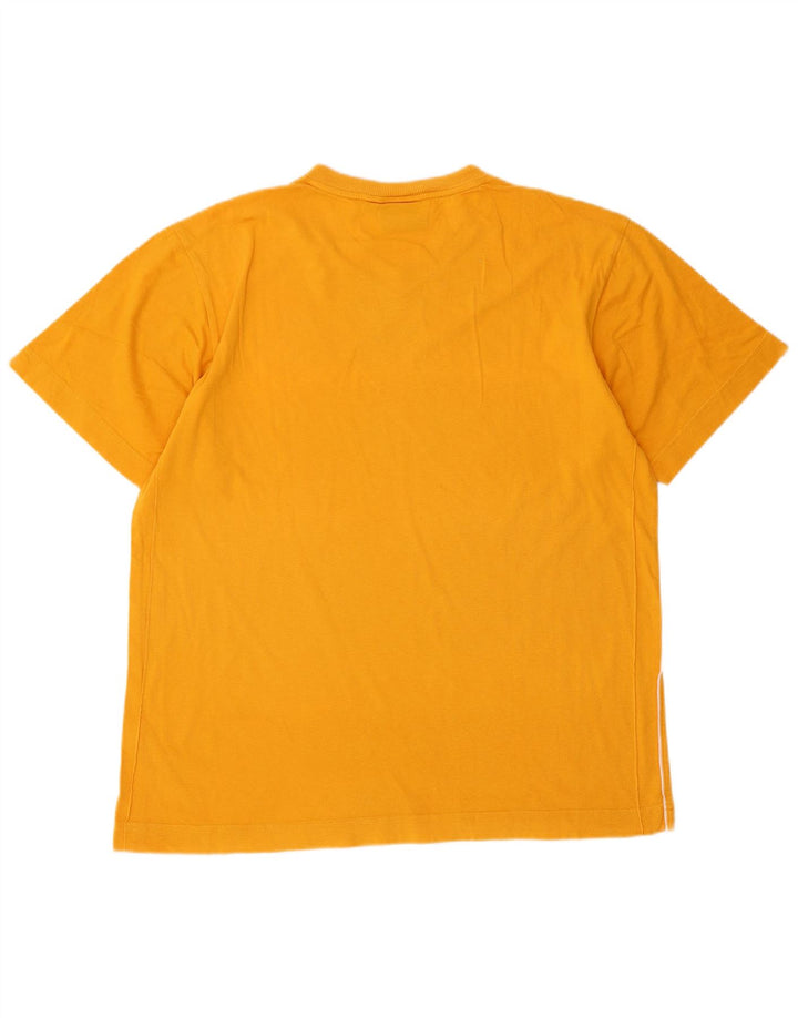 Lotto Mens T-Shirt Top Large Yellow