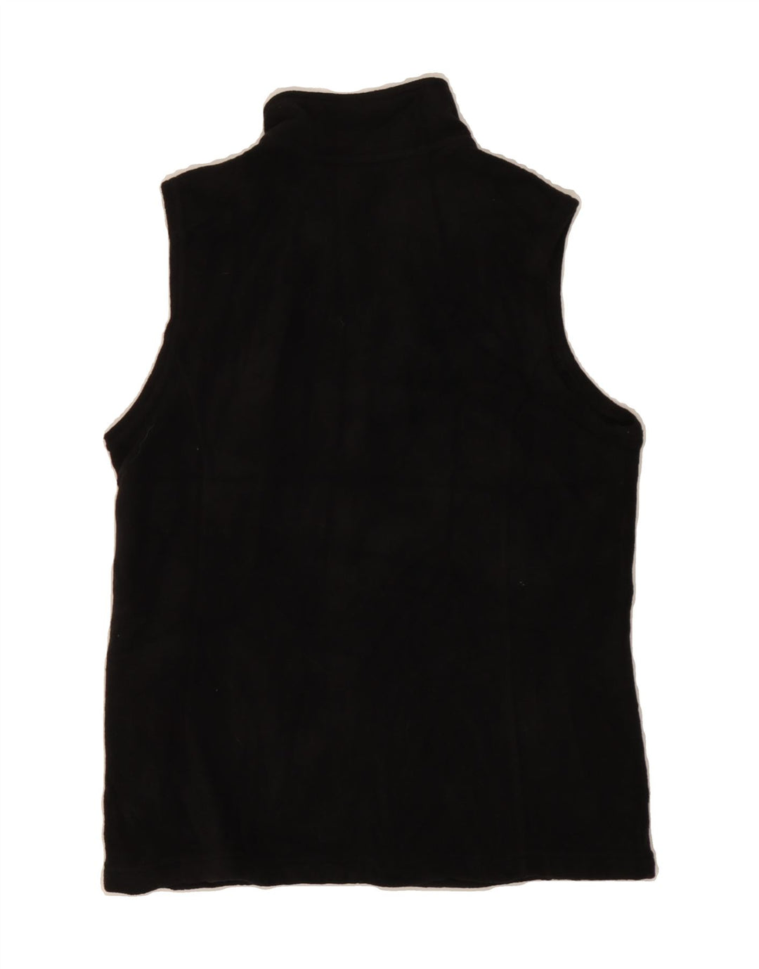 L.L.BEAN Womens Fleece Gilet UK 12 Medium Black Polyester Vintage L.L.Bean and Second-Hand L.L.Bean from Messina Hembry 