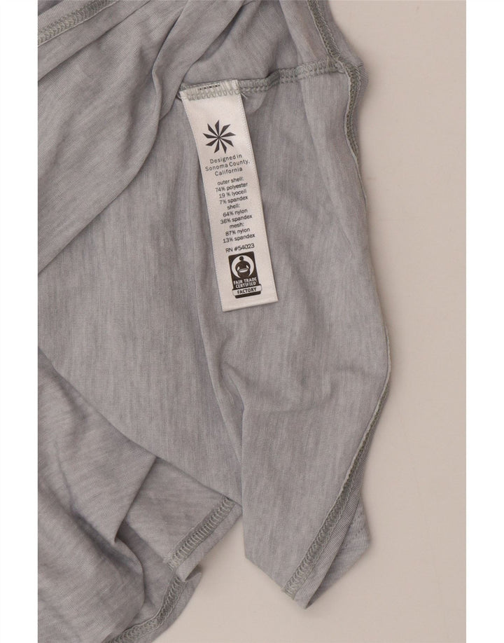 Athleta Womens Vest Top UK 10 Small Grey Polyester