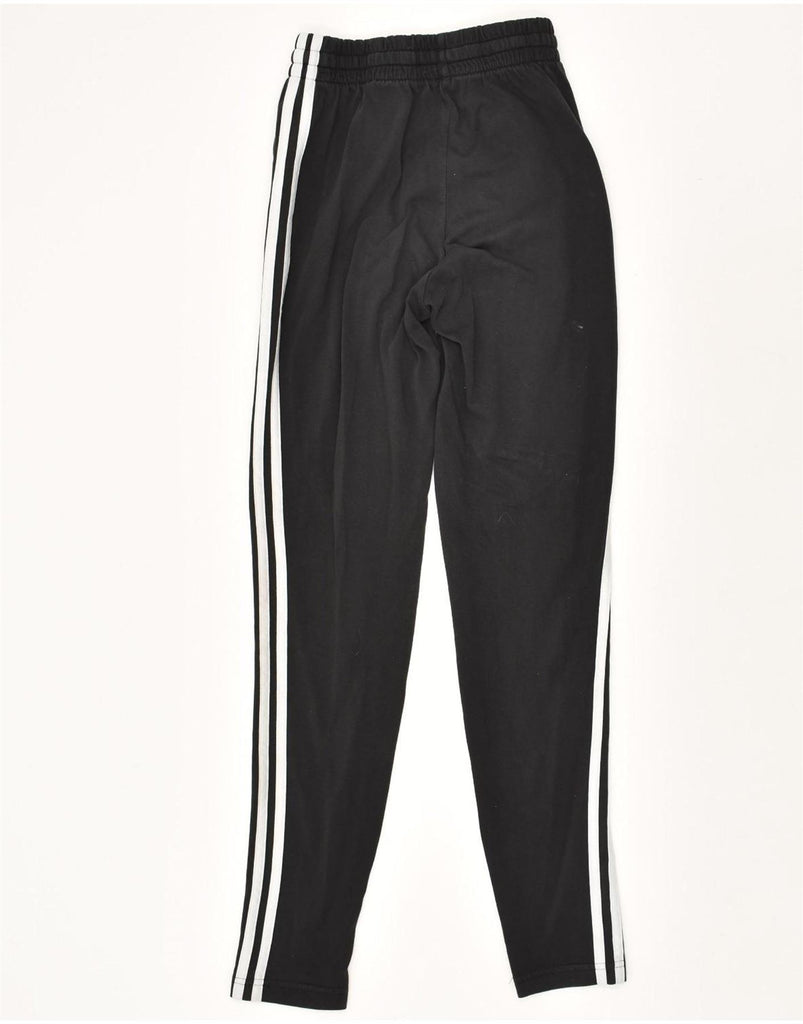 ADIDAS Womens Tracksuit Trousers UK 6 XS Black Cotton Vintage Adidas and Second-Hand Adidas from Messina Hembry 