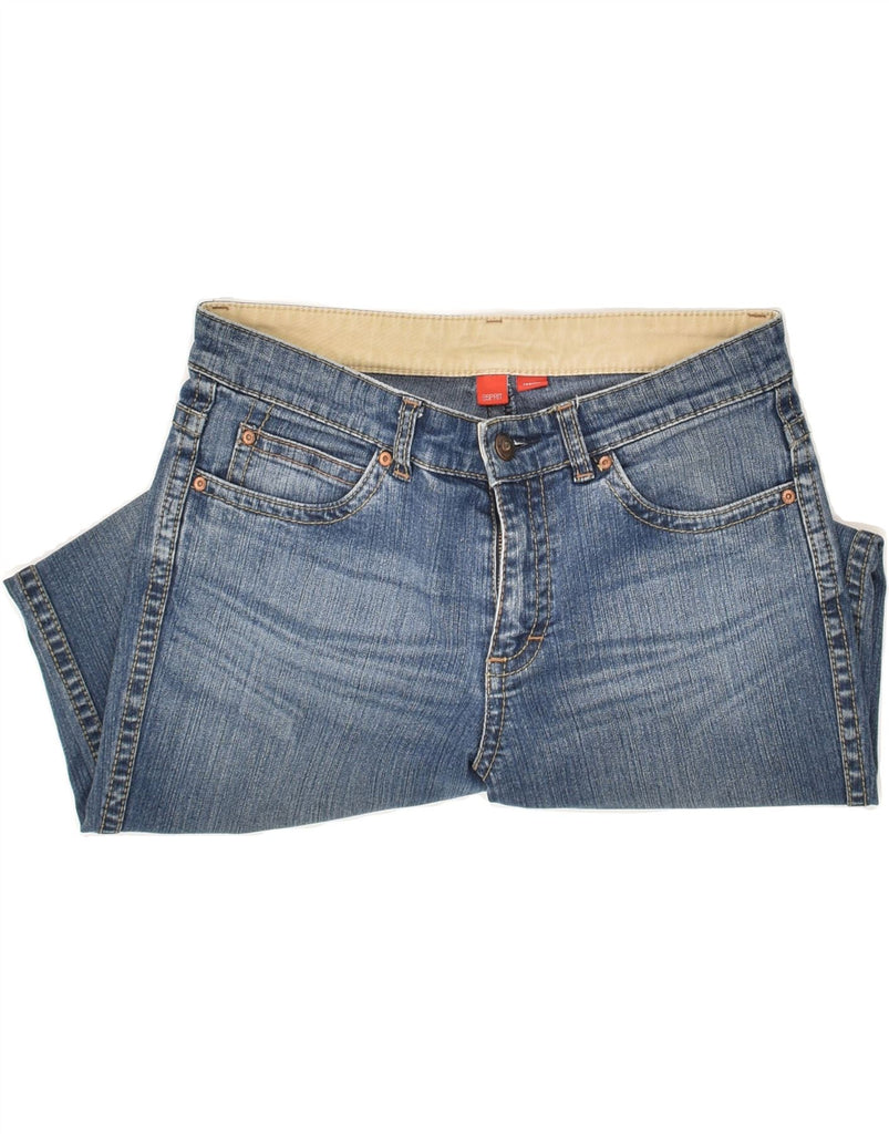 ESPRIT Womens Bootcut Jeans UK 12 Medium W30 L30 Blue Cotton | Vintage Esprit | Thrift | Second-Hand Esprit | Used Clothing | Messina Hembry 