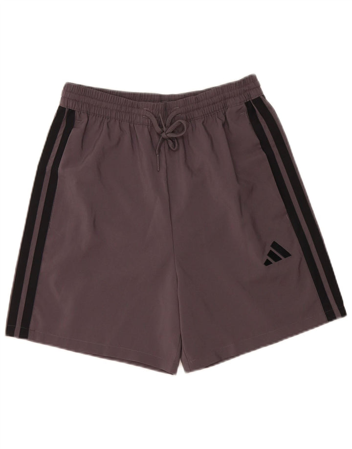 ADIDAS Mens Sport Shorts Small  Grey Polyester