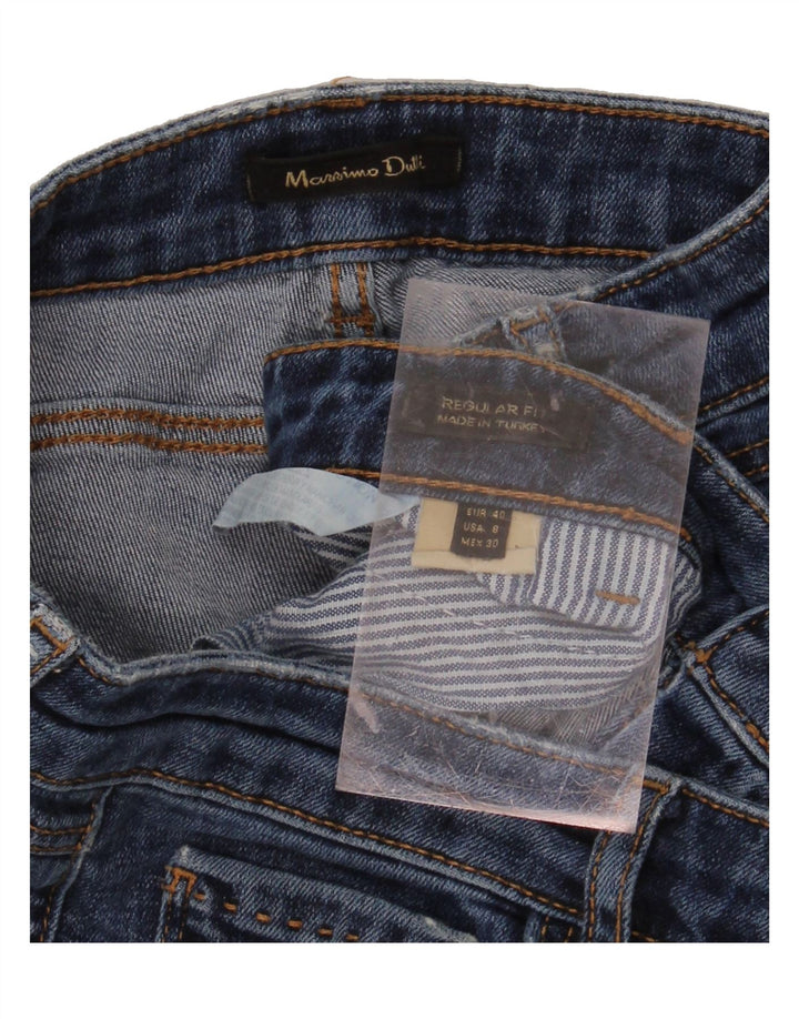 MASSIMO DUTTI Womens Straight Jeans EU 40 Medium W30 L27 Blue Vintage Massimo Dutti and Second-Hand Massimo Dutti from Messina Hembry 